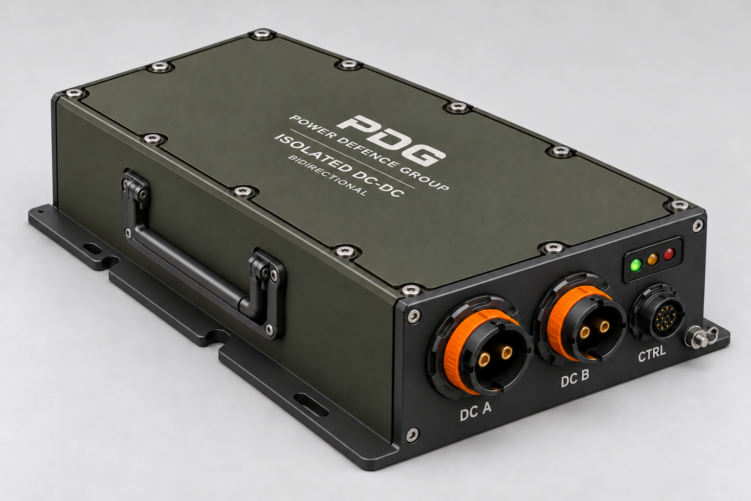 PDG Isolated DC–DC with Handle — illustrative PDG configuration